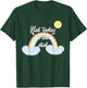 Funny Rainbow Kick Today In The Dick T-Shirt - T-Shirt | Forest