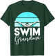Swim Team Shirt Grandma Mama Swimming Meet Swimmer Gift T-Shirt - T-Shirt | Forest