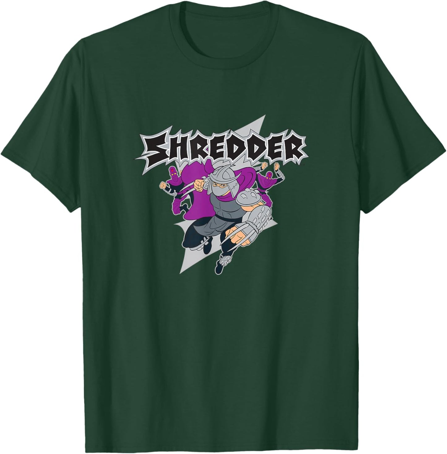 Teenage Mutant Ninja Turtles Shredder Ready To Fight Poster T-Shirt - T-Shirt | Forest
