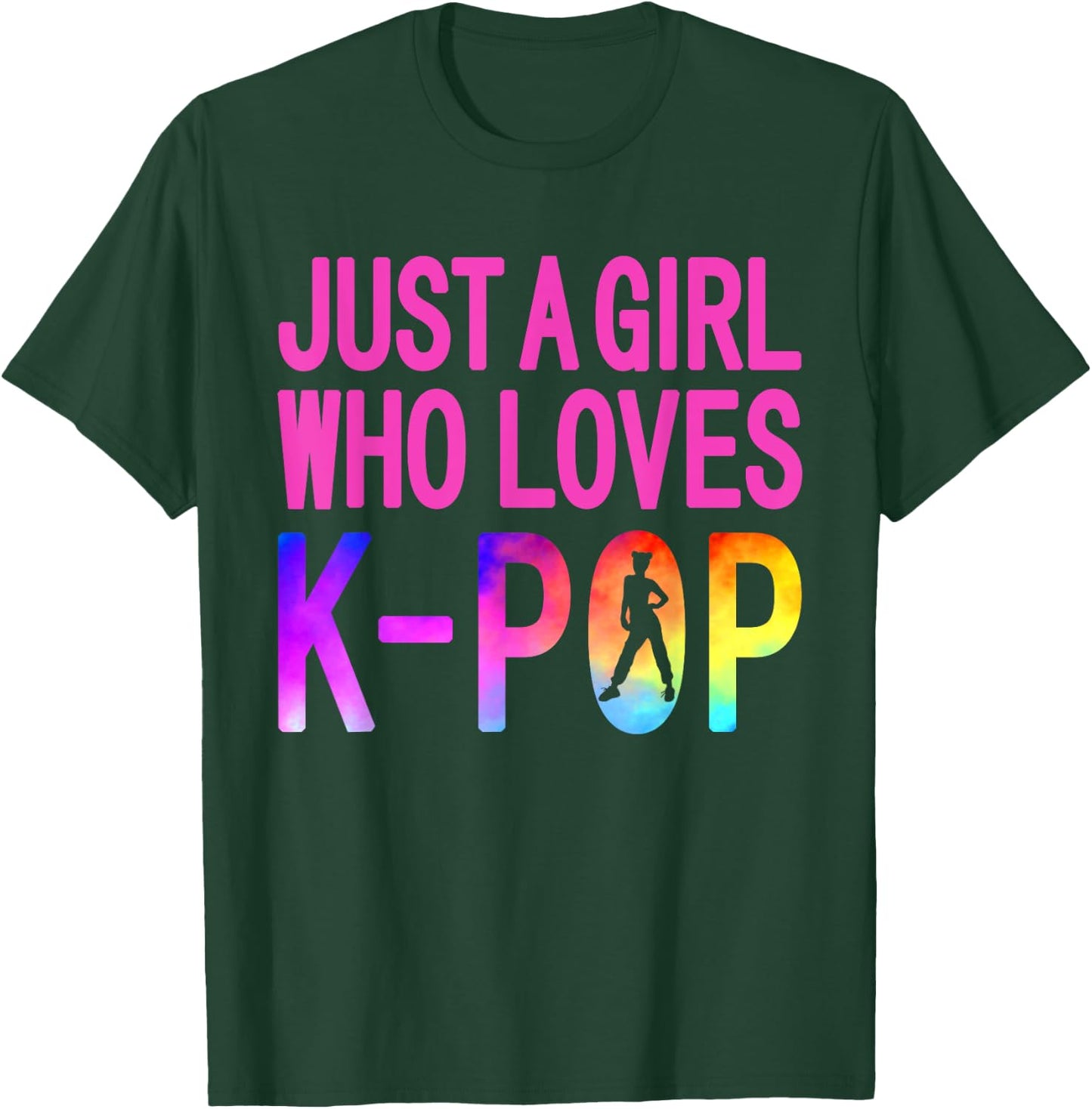Funny K-Pop Korean Pop Music Lover Fans Boy Band Girls Gifts T-Shirt - T-Shirt | Forest