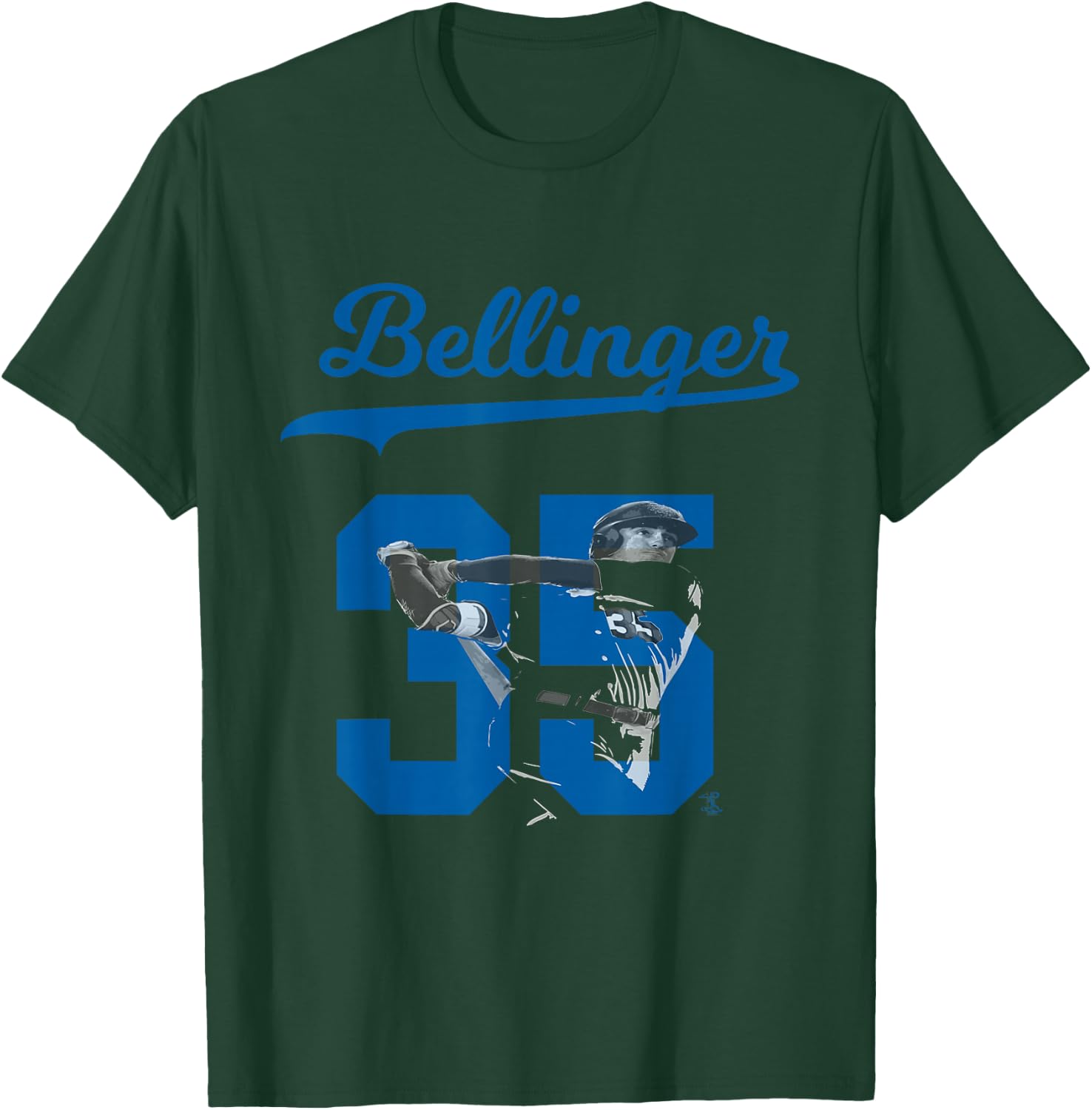 Cody Bellinger Bellinger 35 - Apparel T-Shirt - T-Shirt | Forest