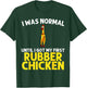 Funny Rubber Chicken Art Women Giant Rubber Chicken T-Shirt - T-Shirt | Forest