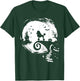 Poodle Dog And Moon Halloween Costume Dog Lover Funny T-Shirt - T-Shirt | Forest