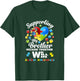 Supporting My Brother Puzzle Autism Awareness Month Shirt T-Shirt - T-Shirt | Forest