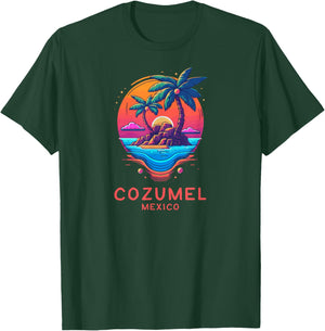 Cozumel Mexico Vacation T-Shirt - T-Shirt | Forest