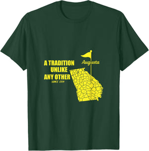 Augusta Georgia Golfing Shirt Golf in April T-Shirt - T-Shirt | Forest