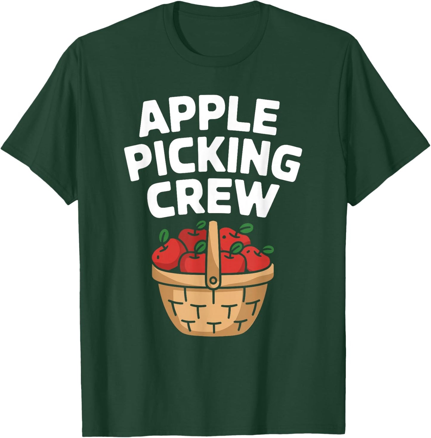 Apple Picking Fall Adventure Autumn Celebration T-Shirt - T-Shirt | Forest