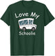 Love my Schoolie life school bus conversion rv camper T-Shirt - T-Shirt | Forest