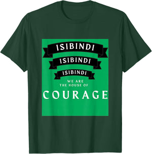 ISIBINDI House of Courage, RCA Givers School Courageous Art T-Shirt - T-Shirt | Forest