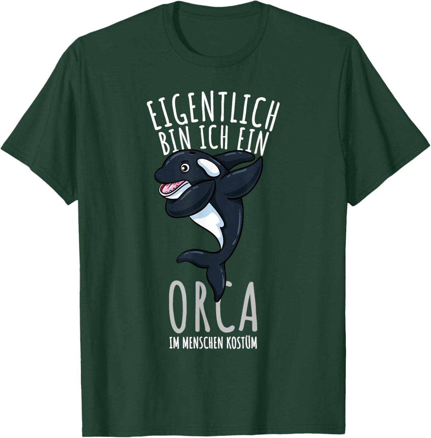 Dabbing Orca Kostüm Kinder Mädchen Killerwal T-Shirt - T-Shirt | Forest