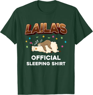 Personalized Laila Birthday First Name Laila T-Shirt - T-Shirt | Forest