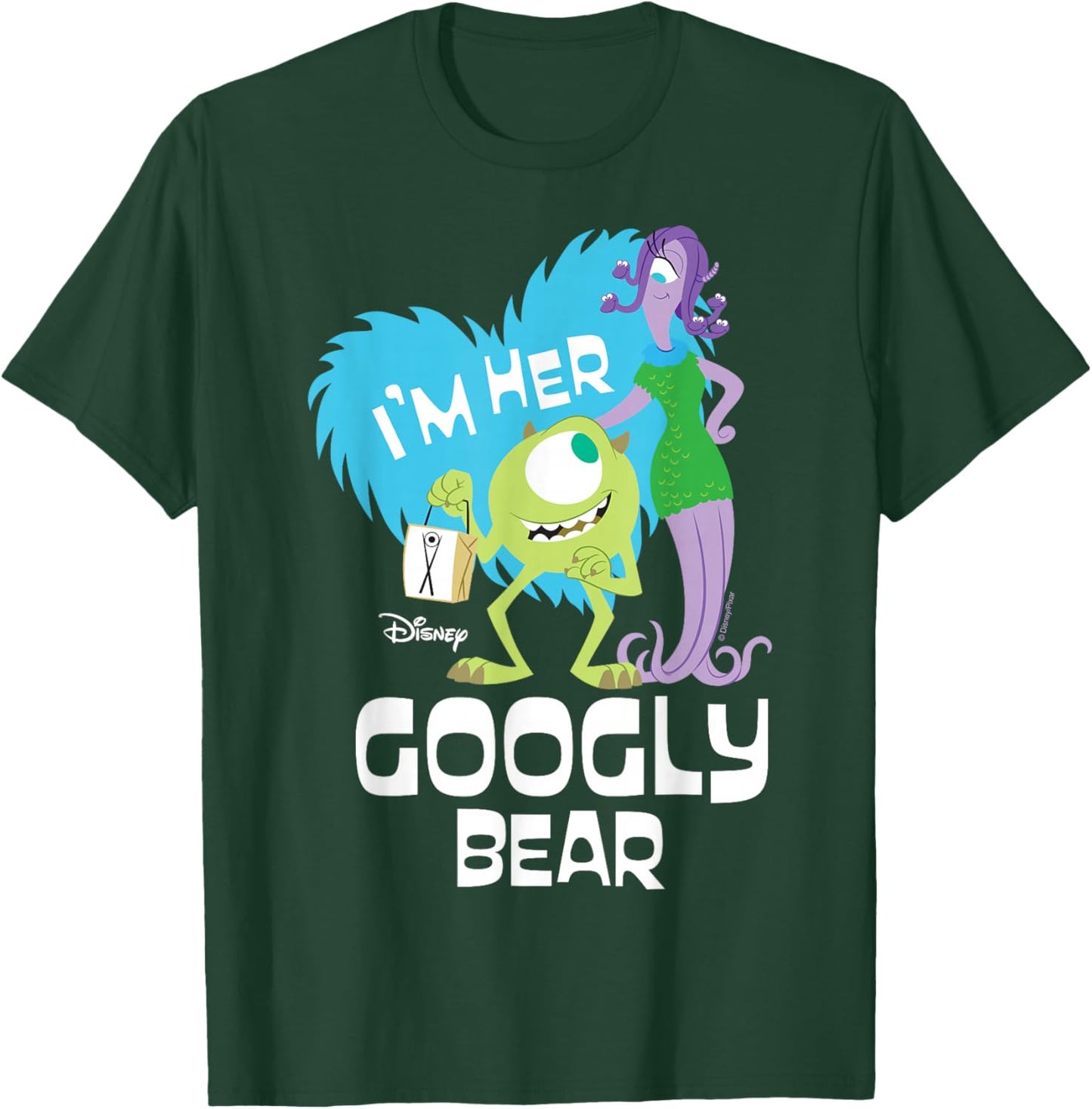 Disney Monsters Inc. - I'm Her Googly Bear T-Shirt - T-Shirt | Forest