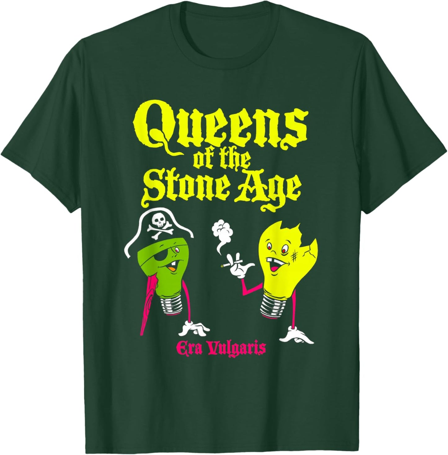 Official Queens of The Stone Age Era Vulgaris T-Shirt - T-Shirt | Forest