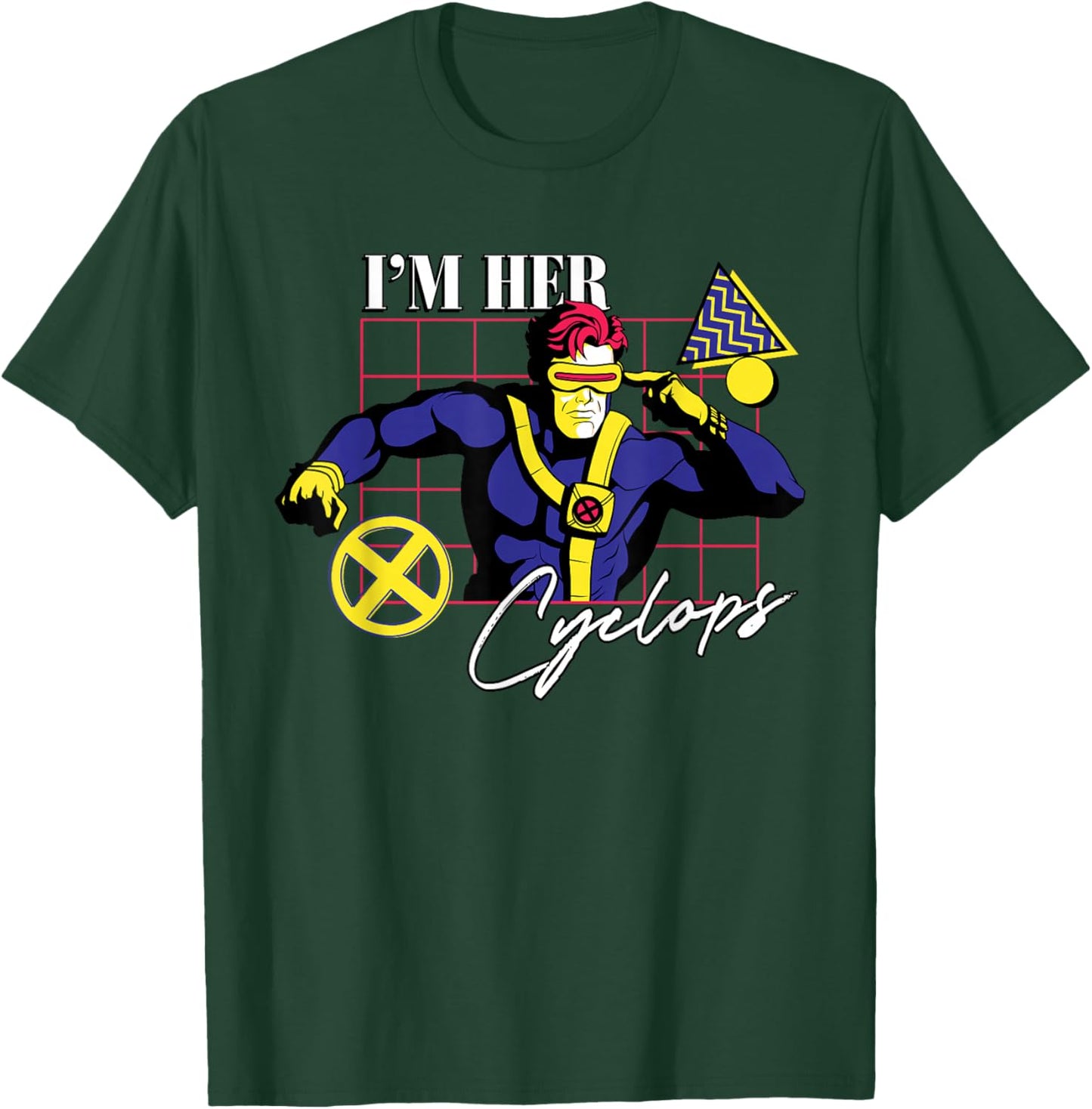 Marvel Super Heroes X-Men Couples Matching I’m Her Cyclops T-Shirt - T-Shirt | Forest