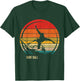 Vintage Surf Bali Retro Surfer Surfing T-Shirt - T-Shirt | Forest