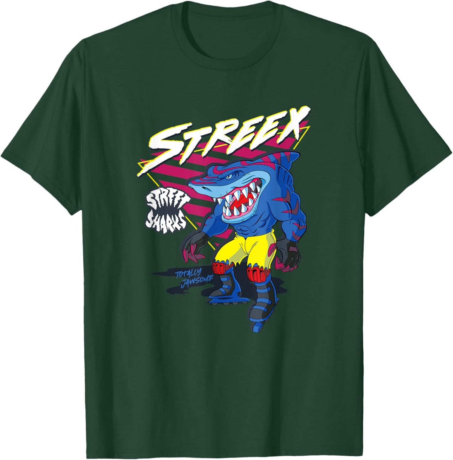 Street Sharks - Streex T-Shirt - T-Shirt | Forest
