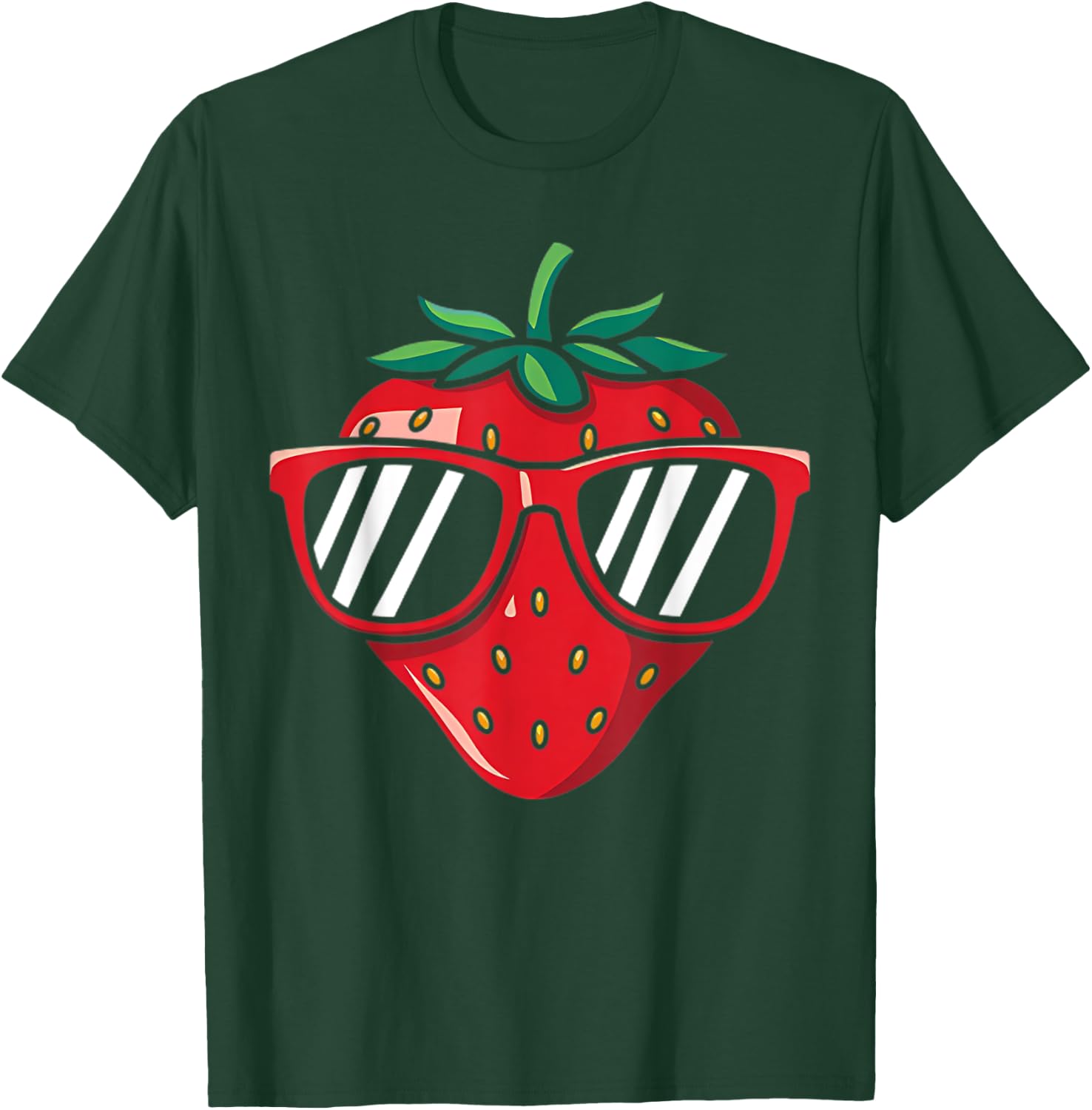 Pretty Strawberry Costume For Fruits Strawberry Lovers T-Shirt - T-Shirt | Forest