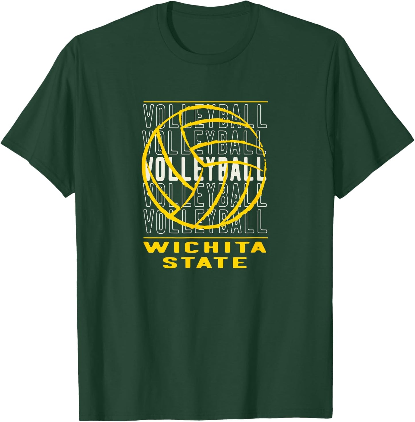 Volleyball Wichita State T-Shirt - T-Shirt | Forest