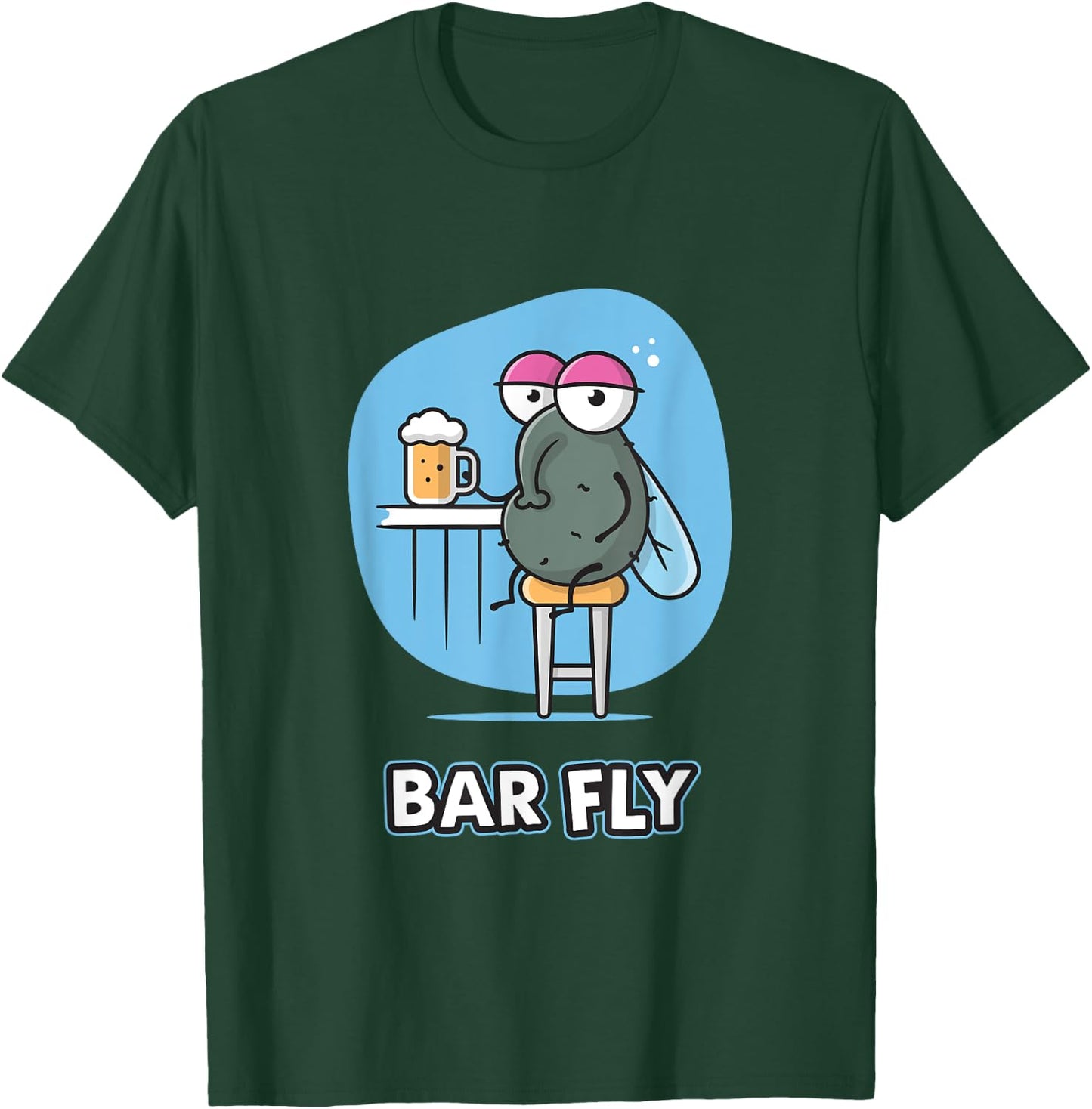 Bar Fly T-Shirt - T-Shirt | Forest
