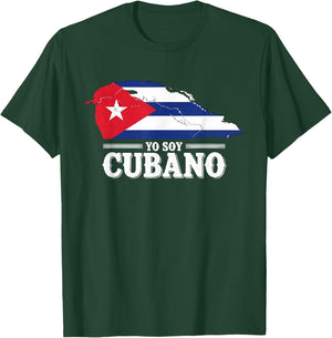Yo Soy Cubano Cuba Flag National Pride T-Shirt - T-Shirt | Forest