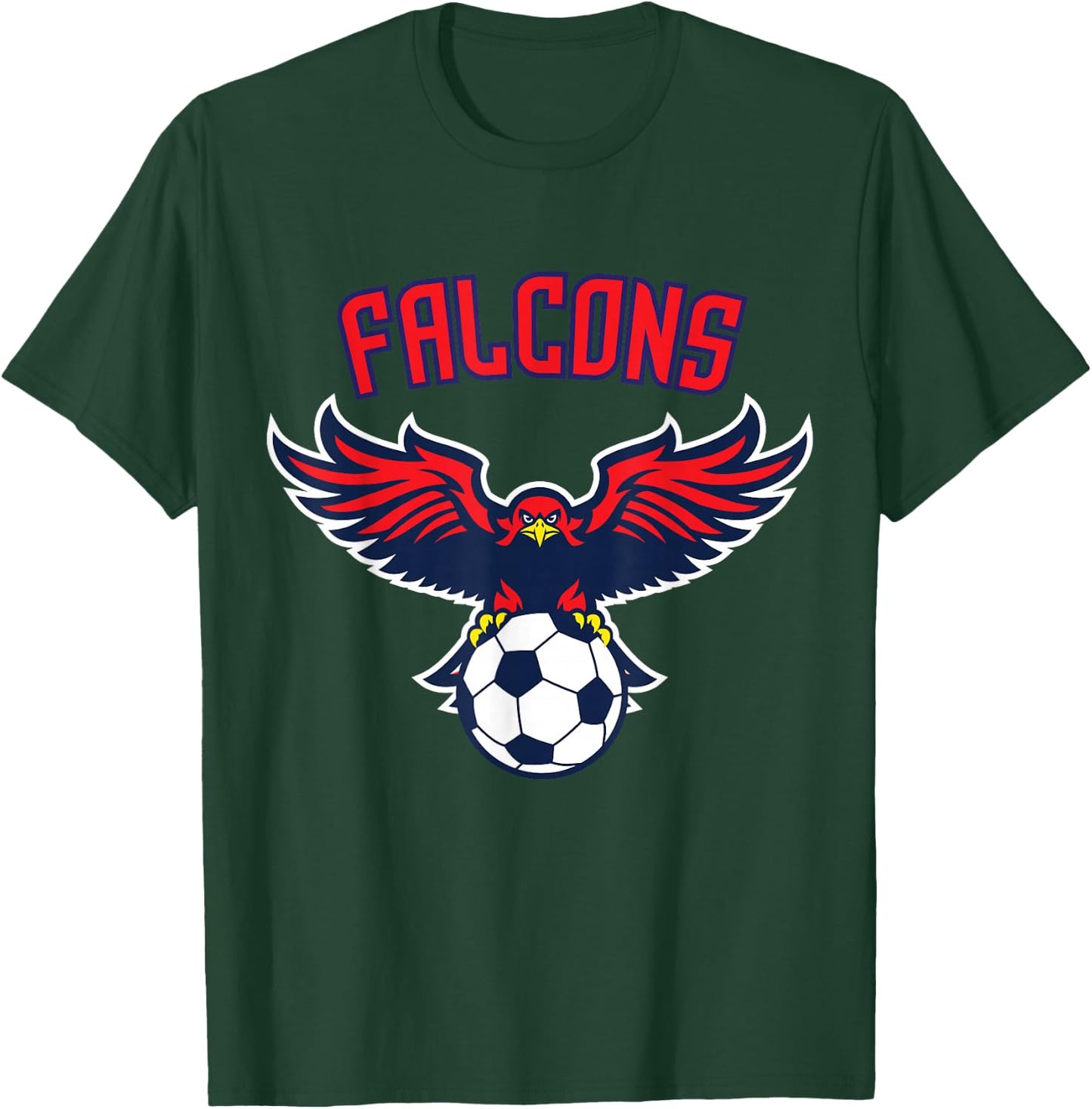 Falcons Soccer T-Shirt - T-Shirt | Forest