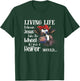 Living Life Between Jesus Take The Wheel I Wish A Heifer T-Shirt - T-Shirt | Forest
