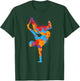 Breakdancing Colorful Street Dancing Boys Men Breakdancer T-Shirt - T-Shirt | Forest