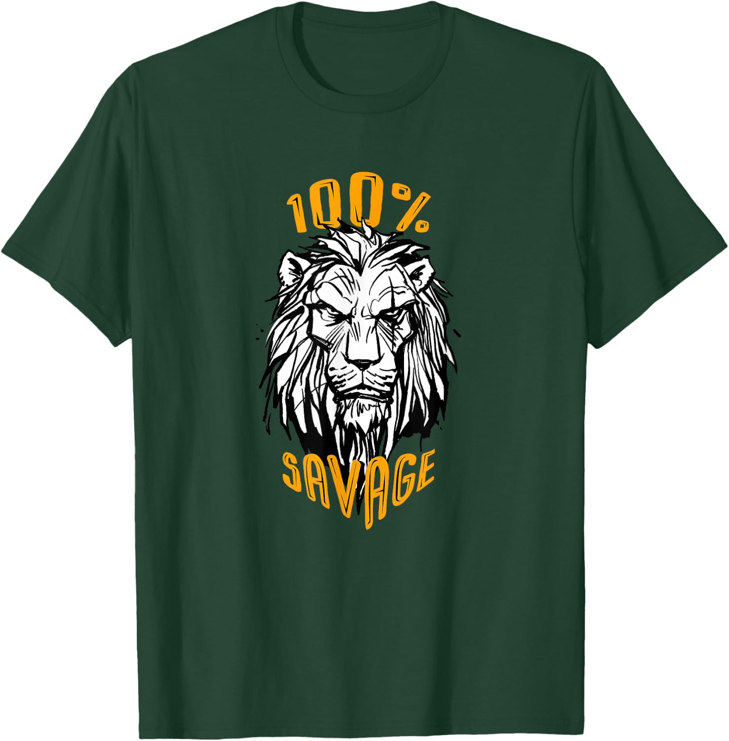 Disney The Lion King Scar 100% Savage Live Action T-Shirt - T-Shirt | Forest