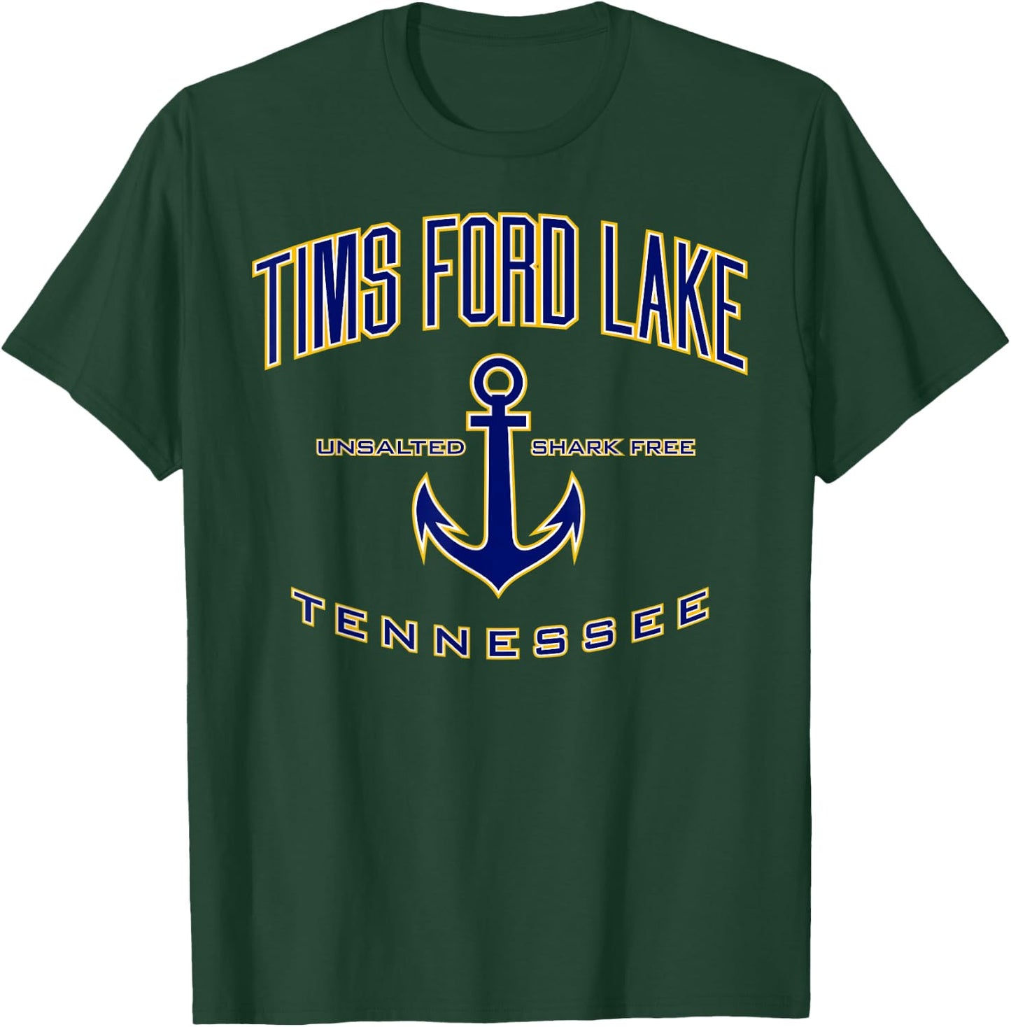 Tims Ford Lake Shirt , Men, Girls & Boys T-Shirt - T-Shirt | Forest
