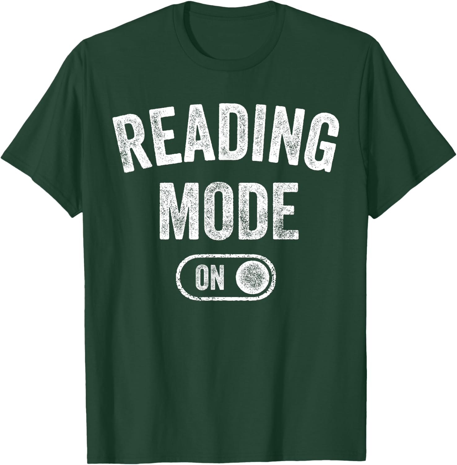 Reading Mode On Funny Book Lover Gift librarian teacher T-Shirt - T-Shirt | Forest