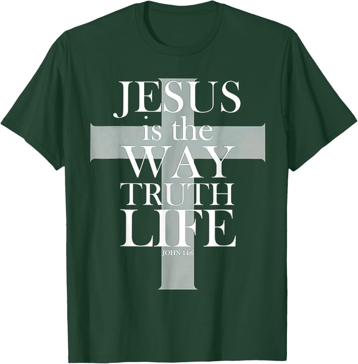 Jesus ist der Weg, Wahrheit, Leben T-Shirt - T-Shirt | Forest