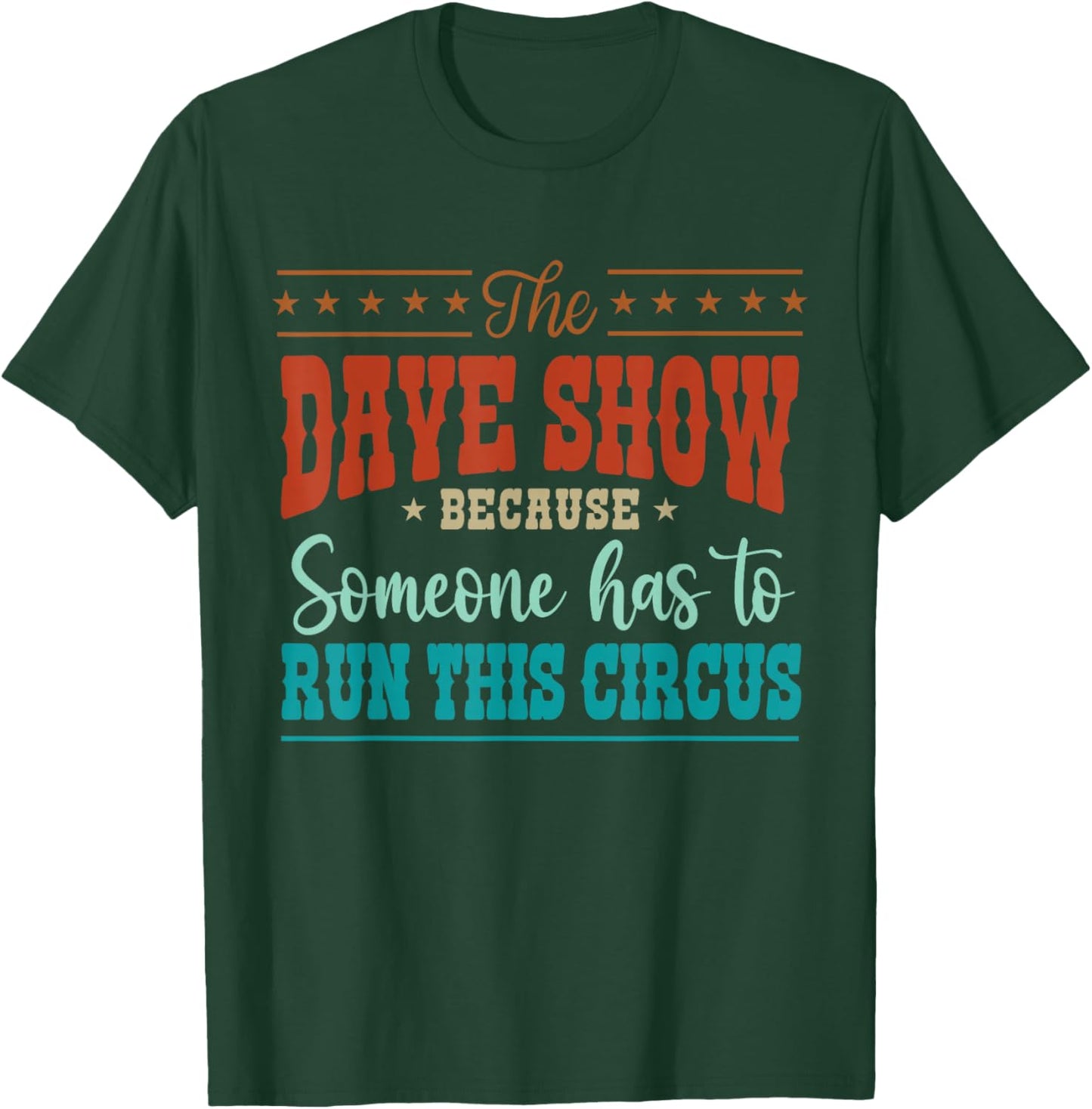 Retro Name Dave T-Shirt - T-Shirt | Forest