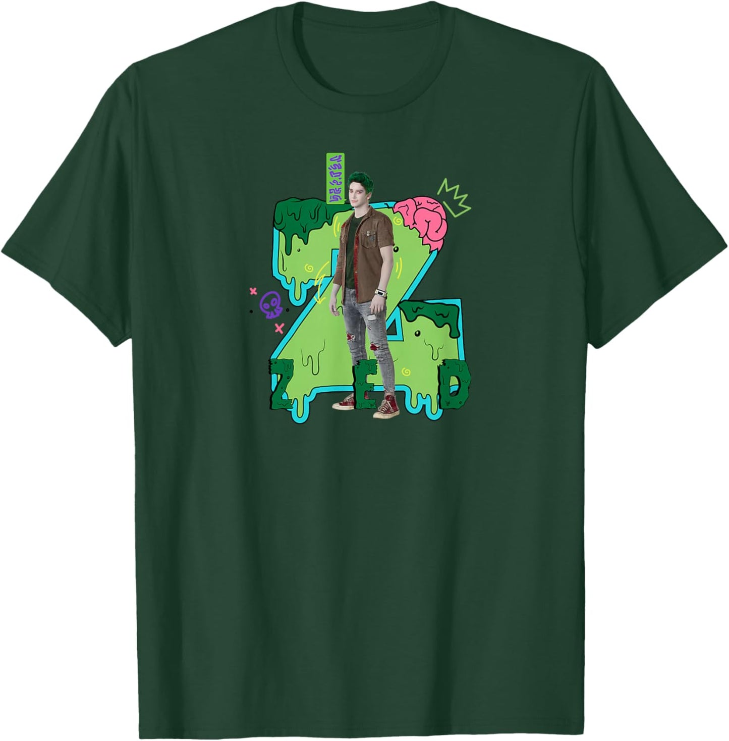 Zombies 2 - Zed Slime Z T-Shirt - T-Shirt | Forest