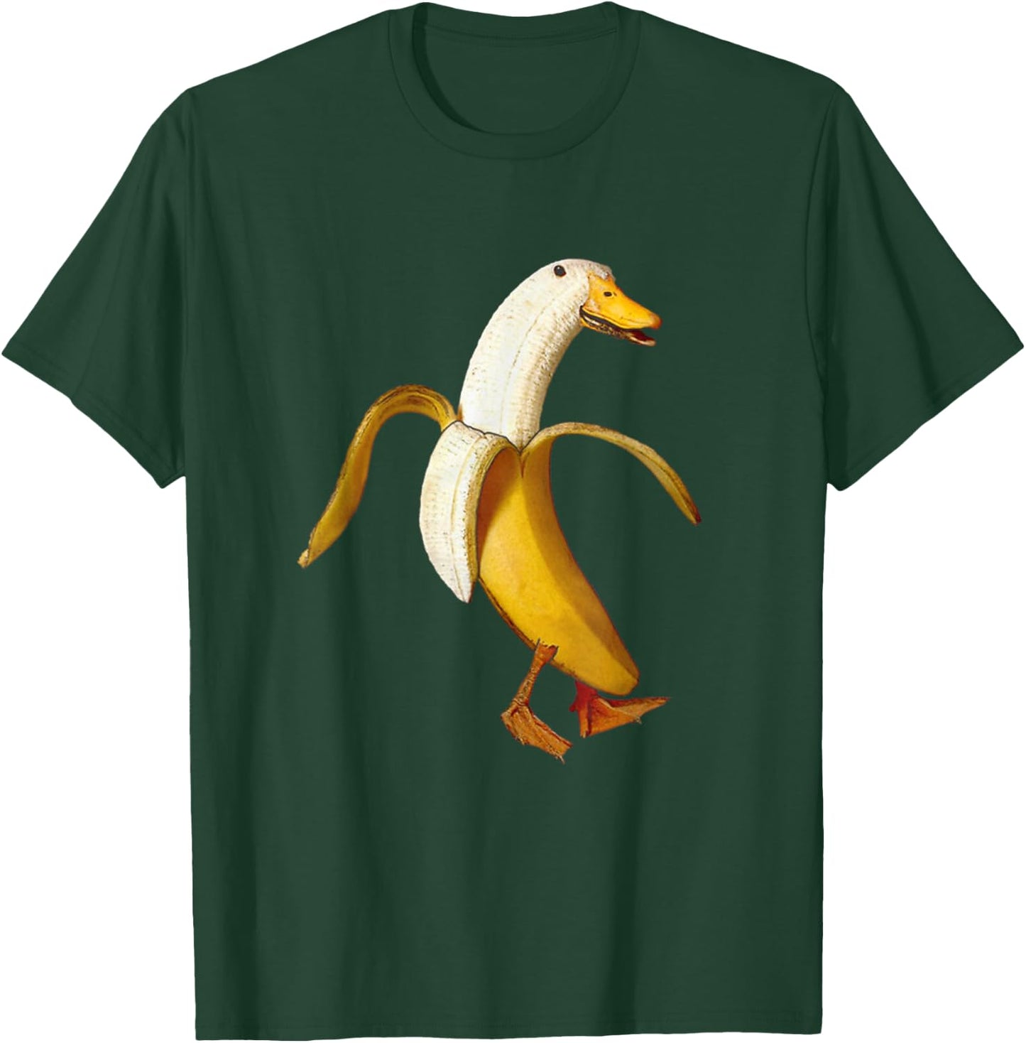 Banana Goose Duck: A Funny Animal T-Shirt - T-Shirt | Forest