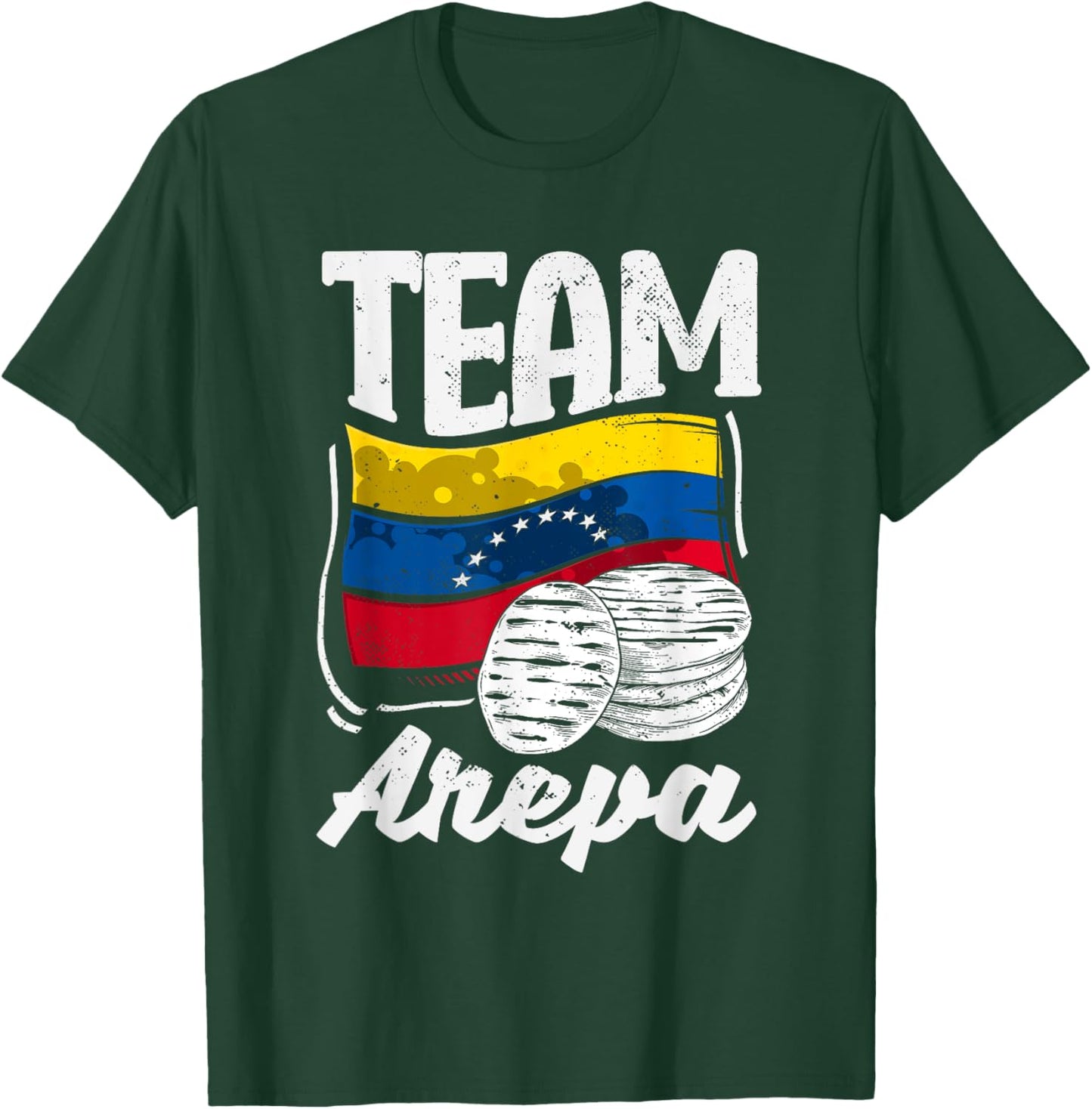 Arepa Gifts Women Colombia Venezuela Arepas Quote Funny Colombian Venezuelan Food T-Shirt - T-Shirt | Forest