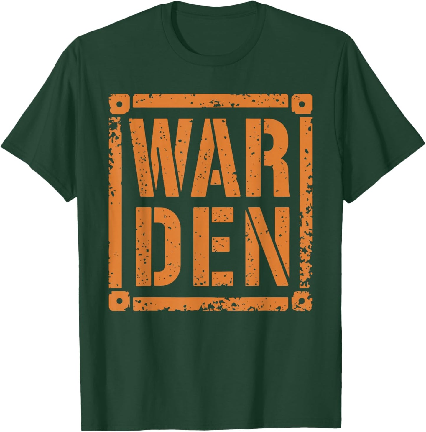 Warden Halloween Costume Unique Ideas for a Memorable Look T-Shirt - T-Shirt | Forest