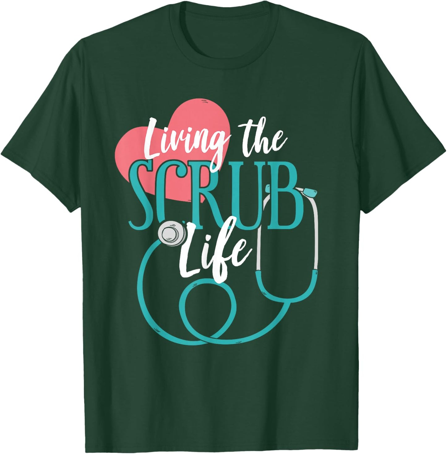 Gift Doctor Assistant Stethoscope Nurse T-Shirt - T-Shirt | Forest
