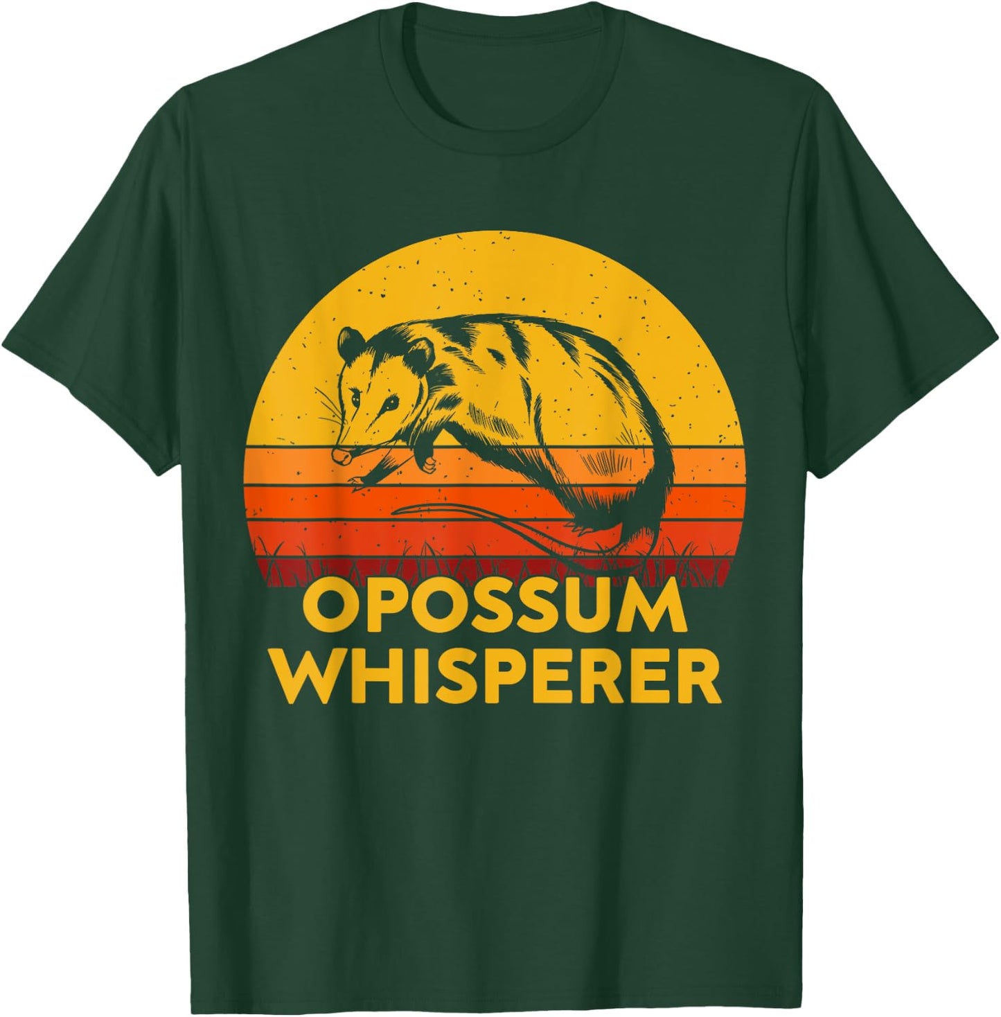 Opossum Whisperer T-Shirt - T-Shirt | Forest