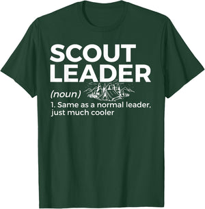Scouting Funny Scout Leader Definition T-Shirt - T-Shirt | Forest