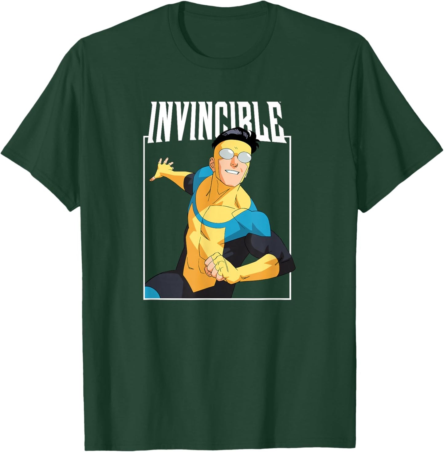 Invincible Character Logo T-Shirt - T-Shirt | Forest