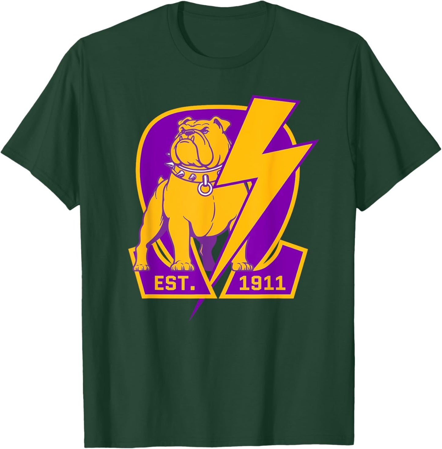 Omega Psi Phi Fraternity, Omega Psi Phi Ques Bulldog Men Women T-Shirt - T-Shirt | Forest