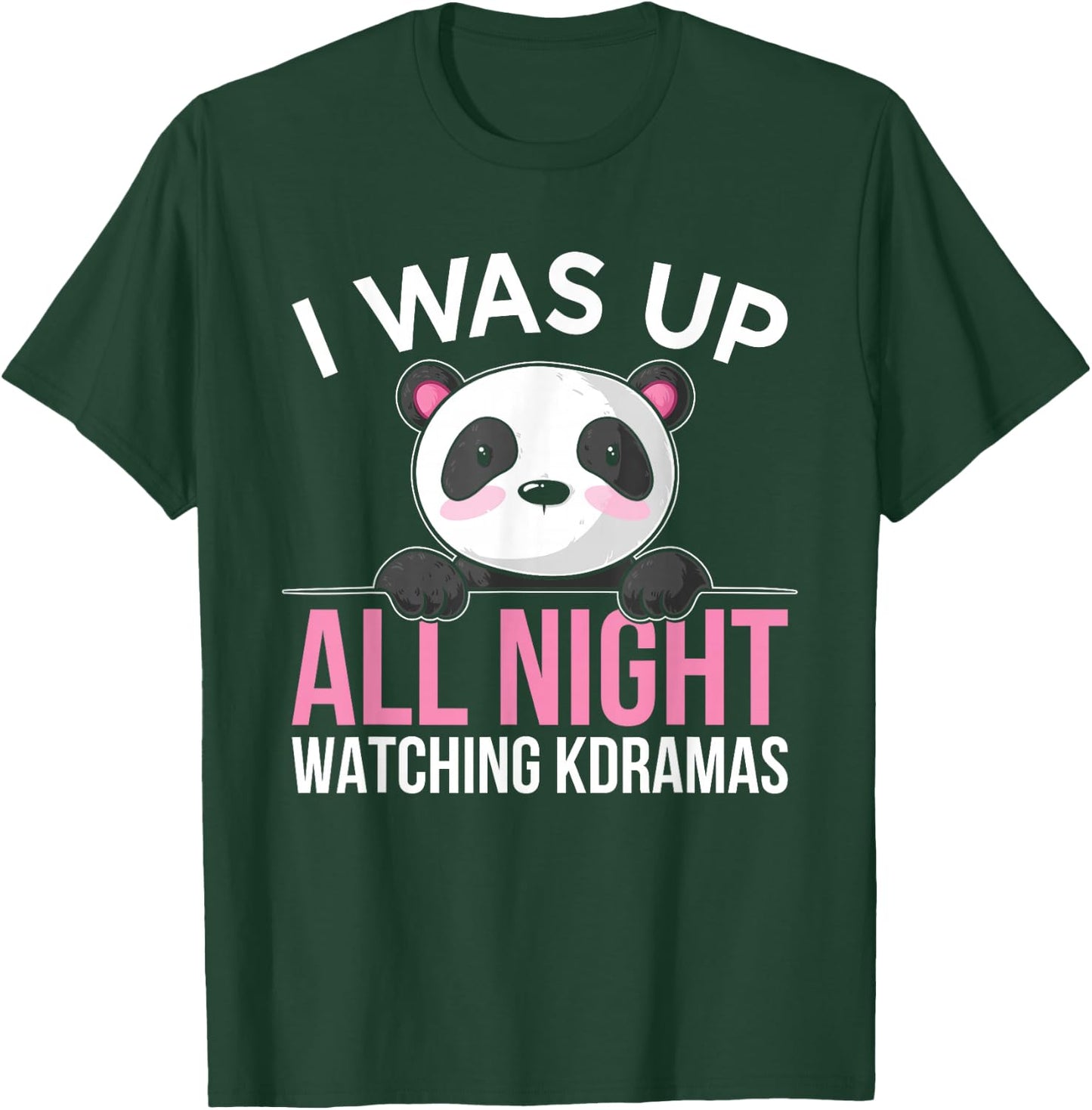 K-Drama Kdrama Korean TV Show Fans Cute Panda T-Shirt - T-Shirt | Forest