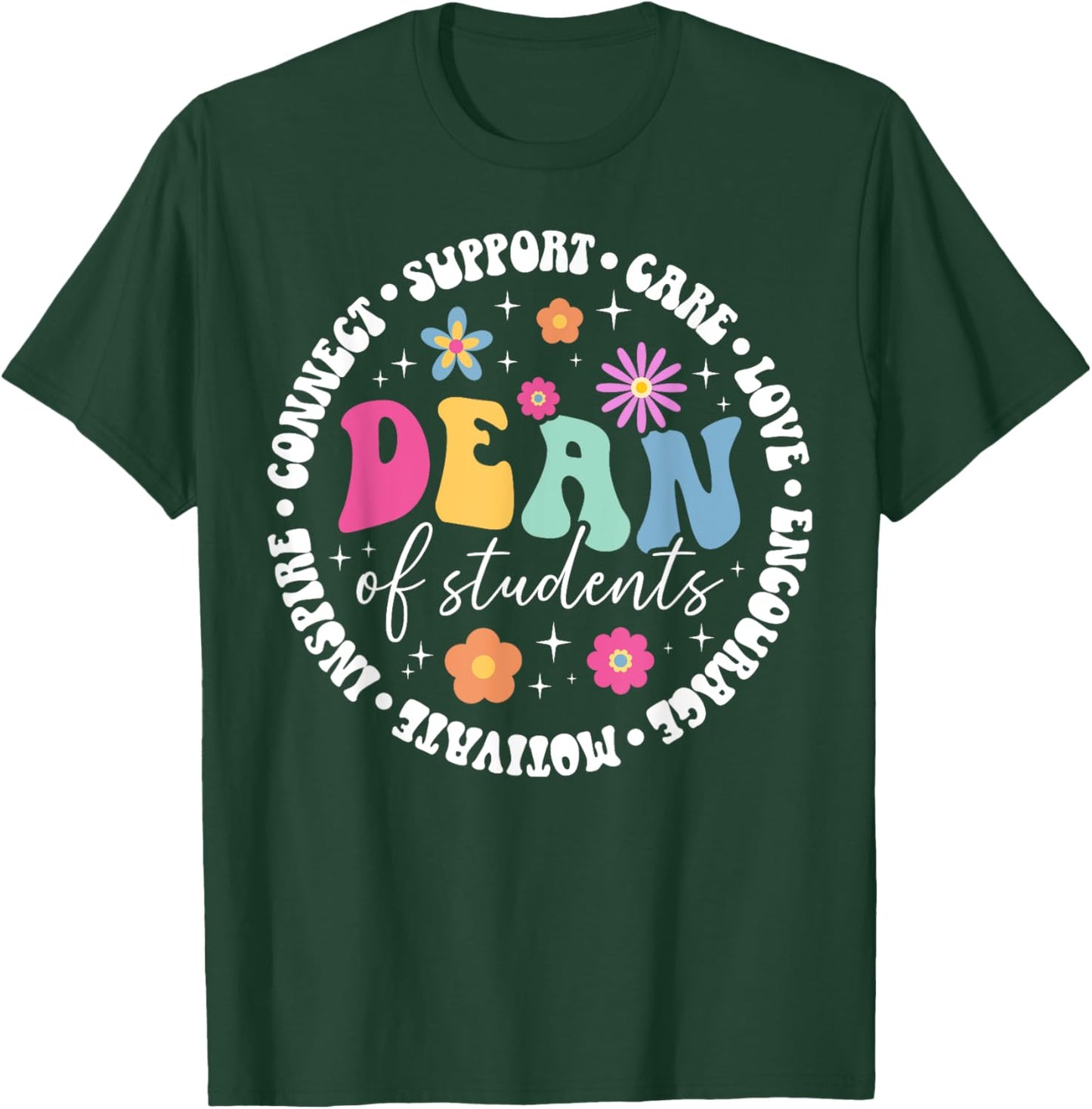 Dean Of Students Appreciation Circle Dean Of Students T-Shirt - T-Shirt | Forest