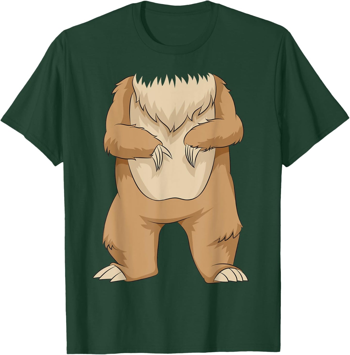 Cool Headless Bear | Funny Lazy DIY Halloween Costume Gift T-Shirt - T-Shirt | Forest