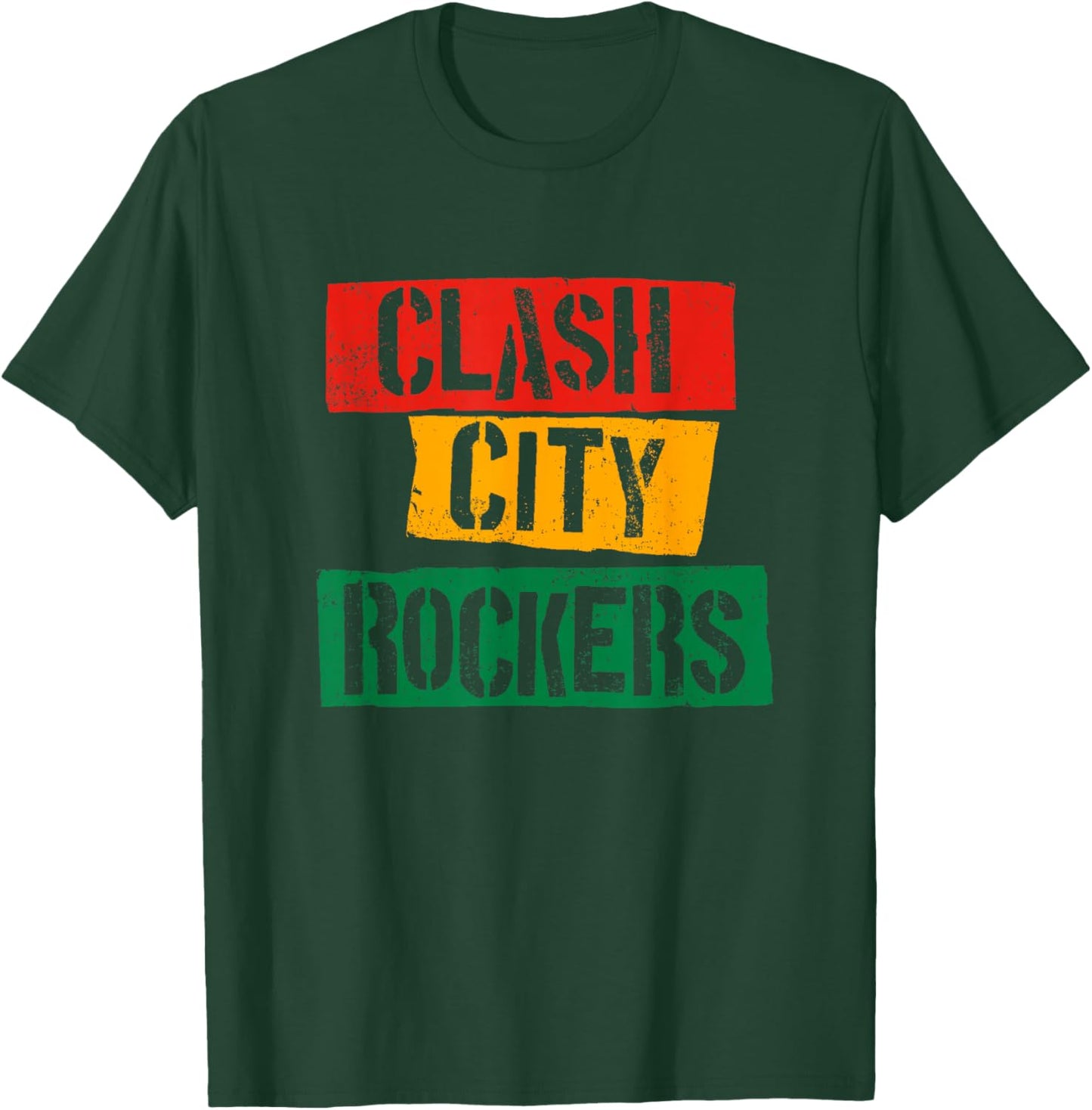 Clash City Rockers T-Shirt - T-Shirt | Forest