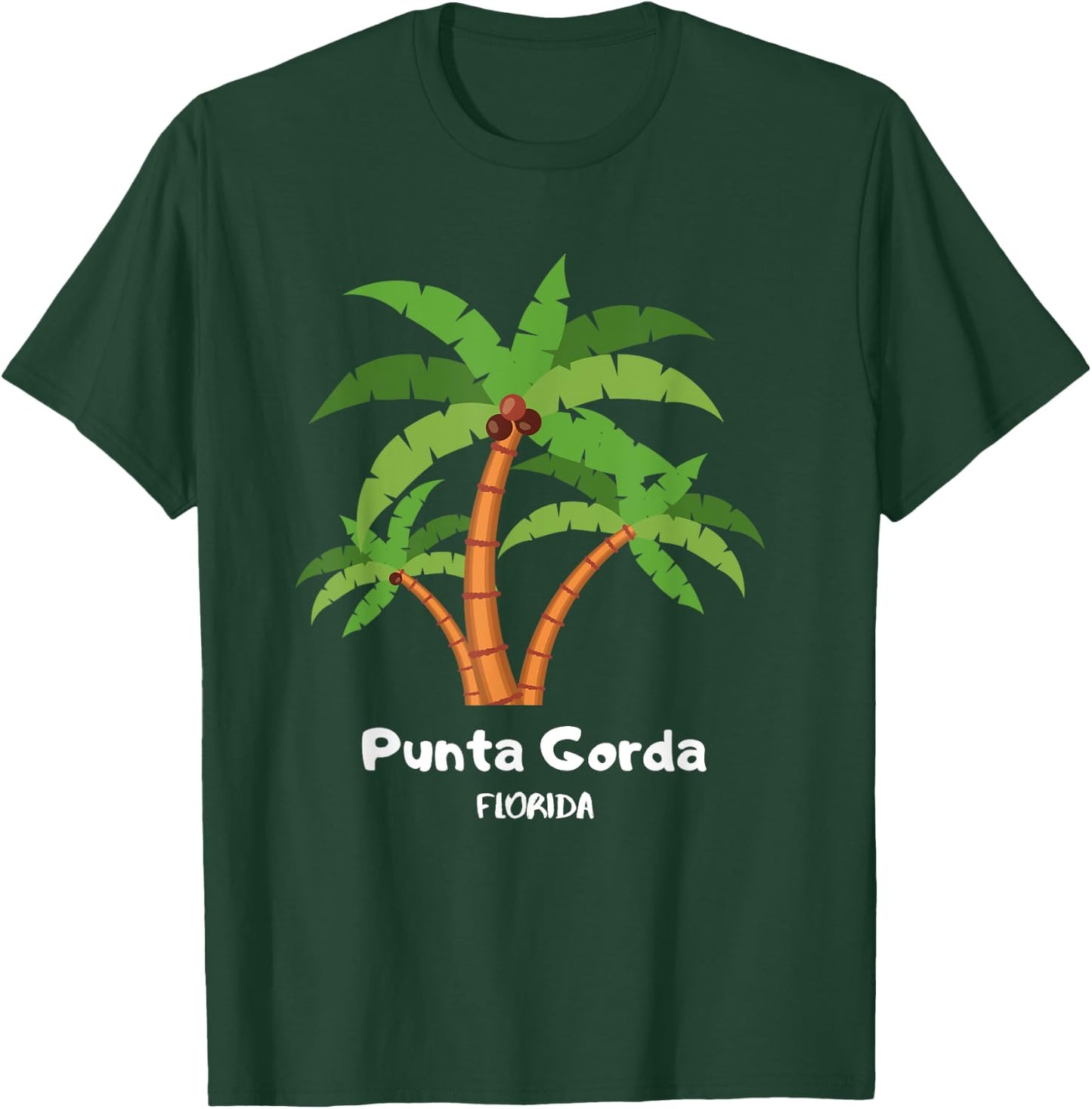 Punta Gorda Florida Shirts T-Shirt - T-Shirt | Forest