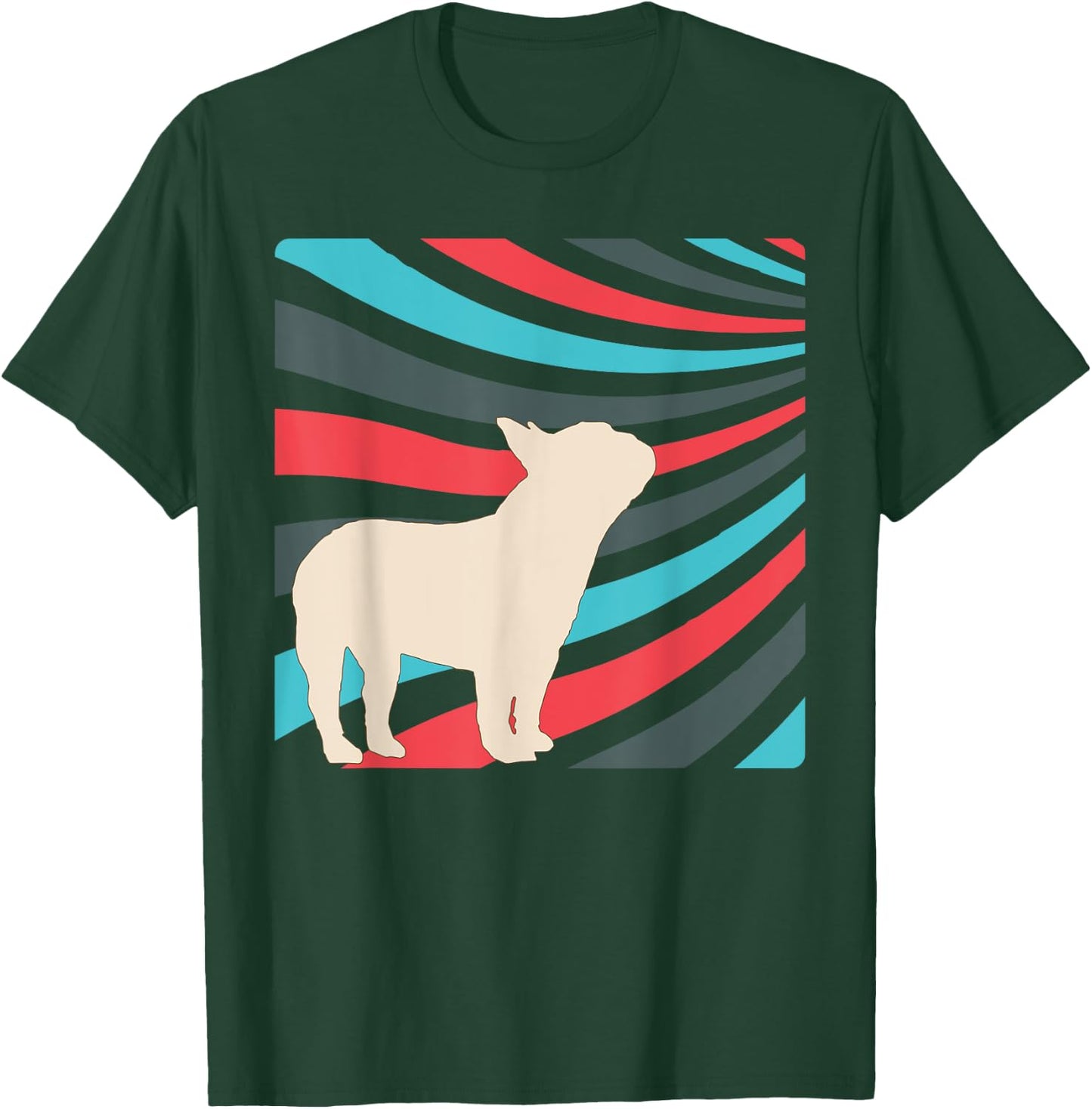 French Bulldog Frenchie Dog T-Shirt - T-Shirt | Forest