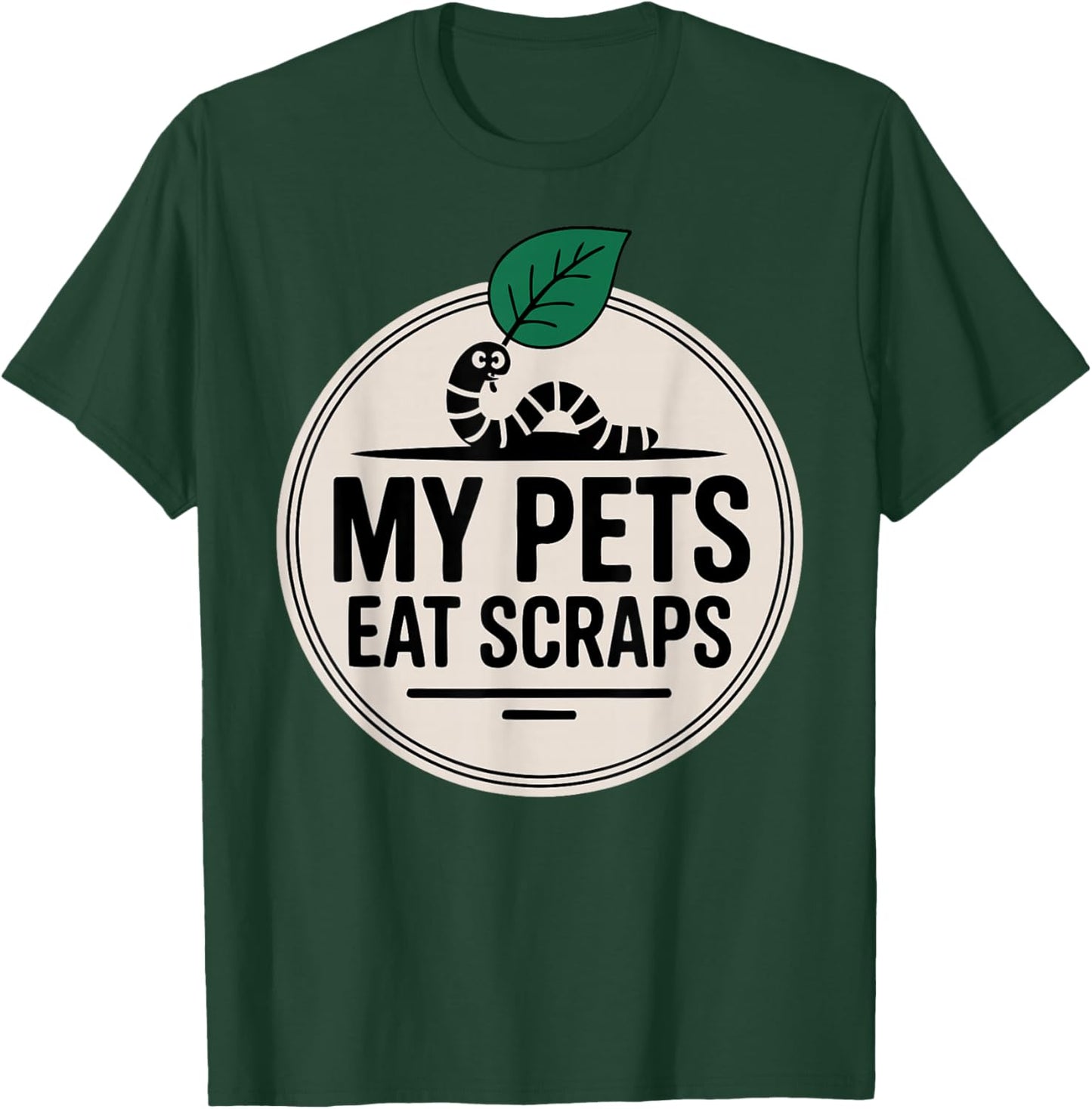 Funny Worm Composter Vermicomposting Earthworms T-Shirt - T-Shirt | Forest