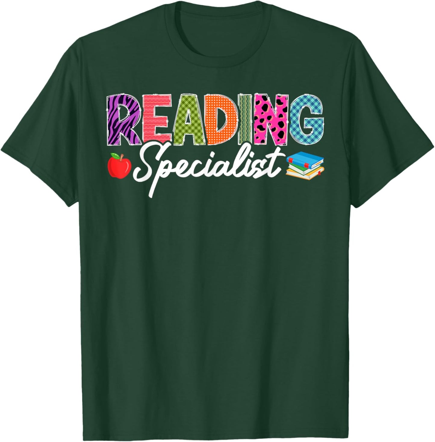Cute Reading Specialist T-Shirt - T-Shirt | Forest