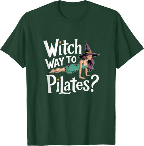 Witch Way to Pilates Funny Halloween Pilates Yoga Reformer